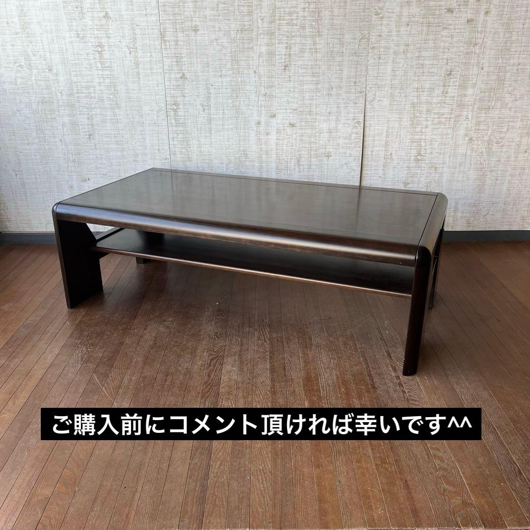 【アンティーク】木製 ローテーブル センターテーブル 座卓 昭和レトロ 古家具