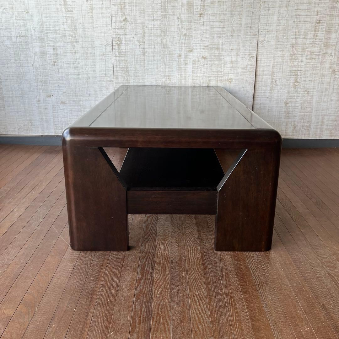 【アンティーク】木製 ローテーブル センターテーブル 座卓 昭和レトロ 古家具