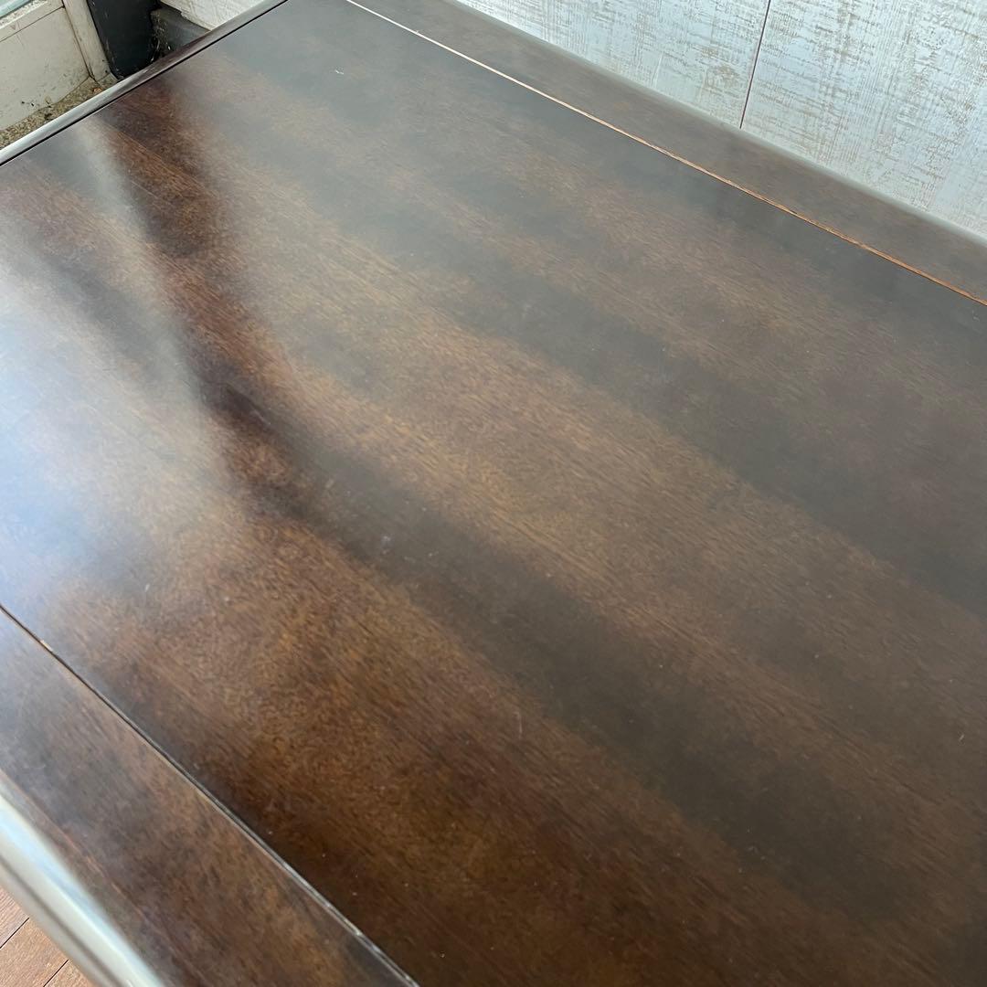 【アンティーク】木製 ローテーブル センターテーブル 座卓 昭和レトロ 古家具