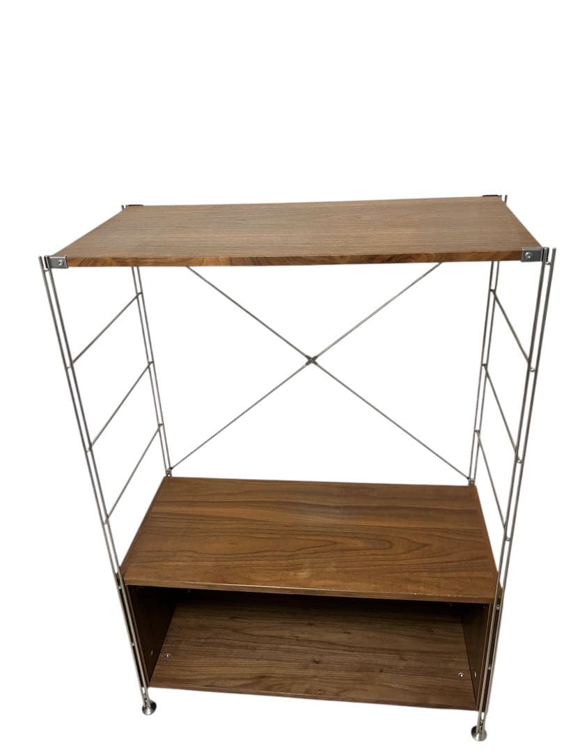 無印良品　ユニットシェルフ　フラップ扉ボックス