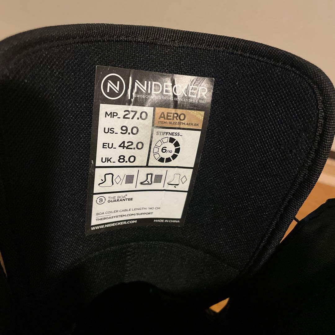 NIDECKER /AERO エアロ ブーツ スノーボード