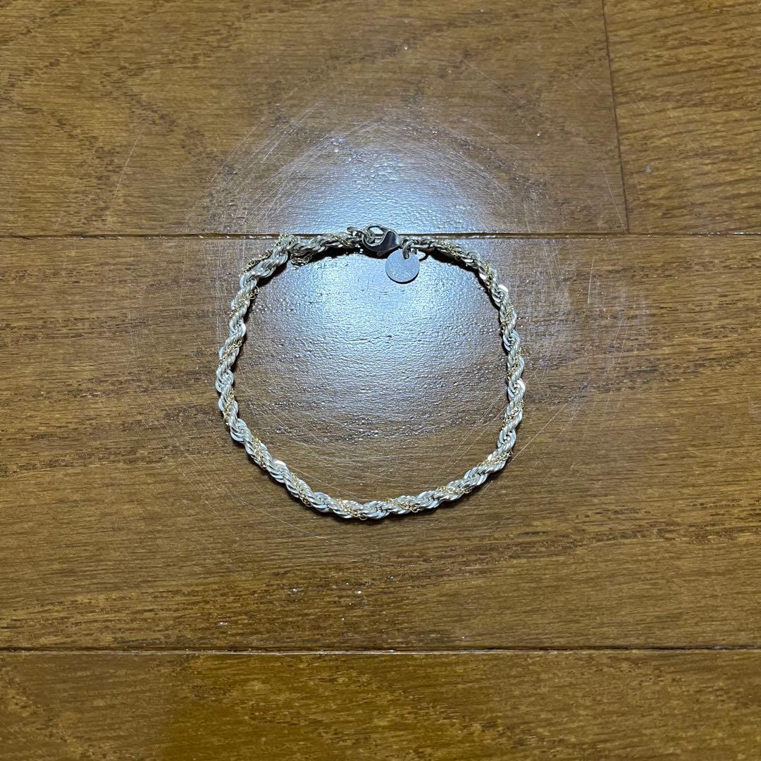 Tiffany ティファニー ツイストロープチェーン ブレスレット925 750
