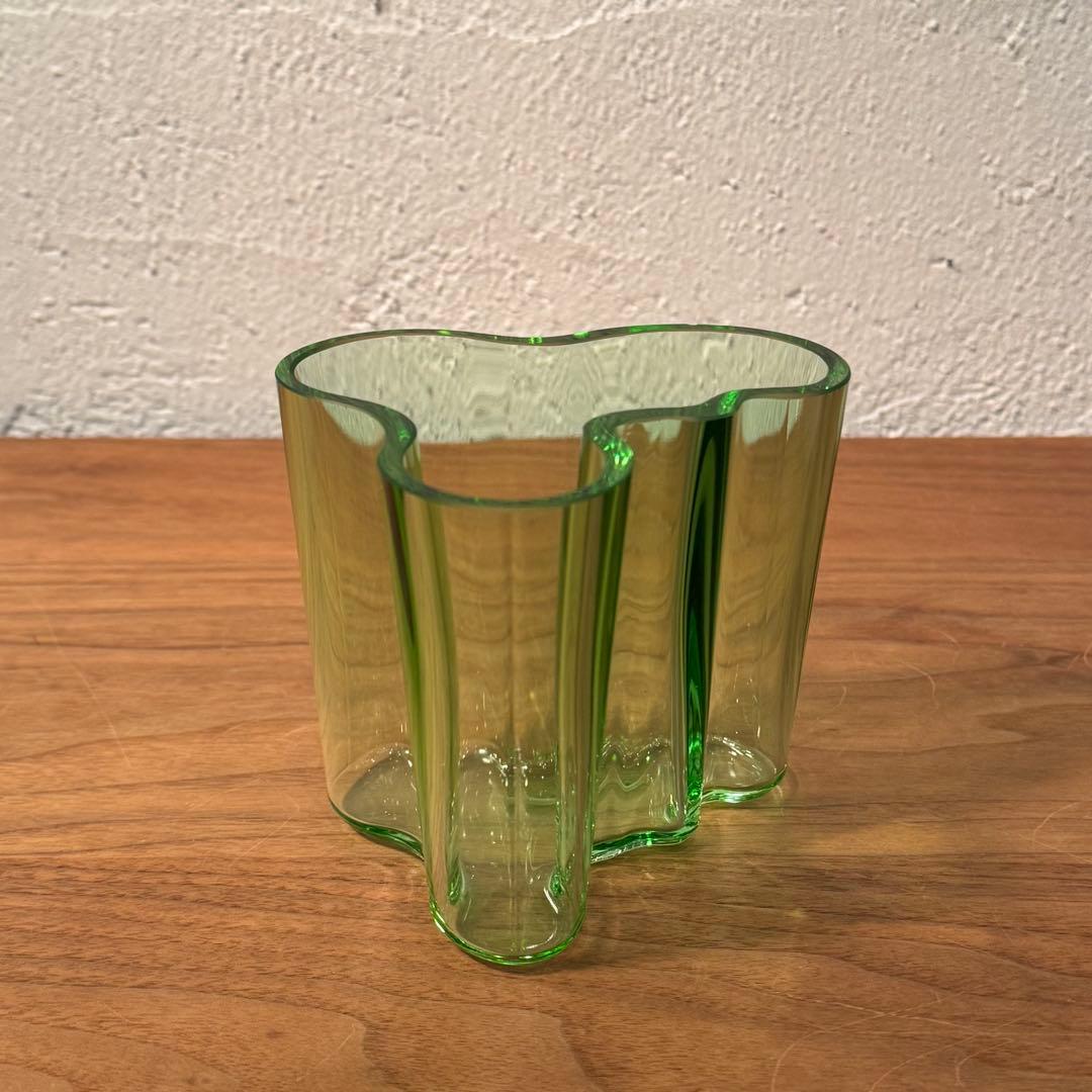  Aalto vase 95mm アップルグリーン