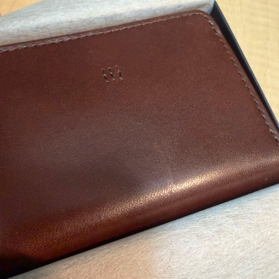SATTO Proコンパクト財布 ダークブラウン マクアケ