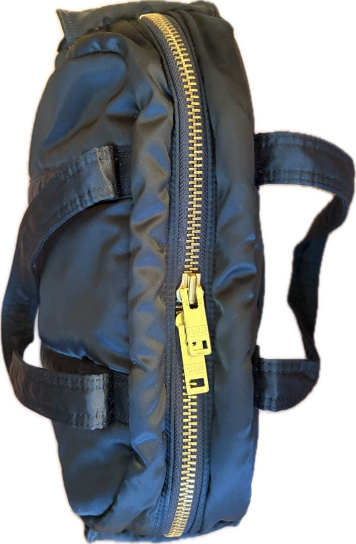 激美品　ポーター　タンカー　アイアンブルー　ボストン　トート　バッグ　ネイビー