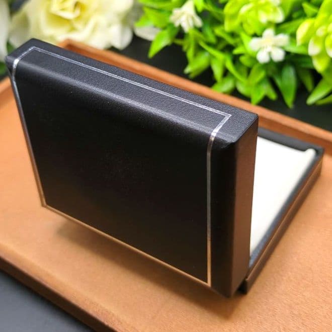 ヴィンテージ ジュエリーボックス ブラック 小物入れ 宝石箱 ベルベット