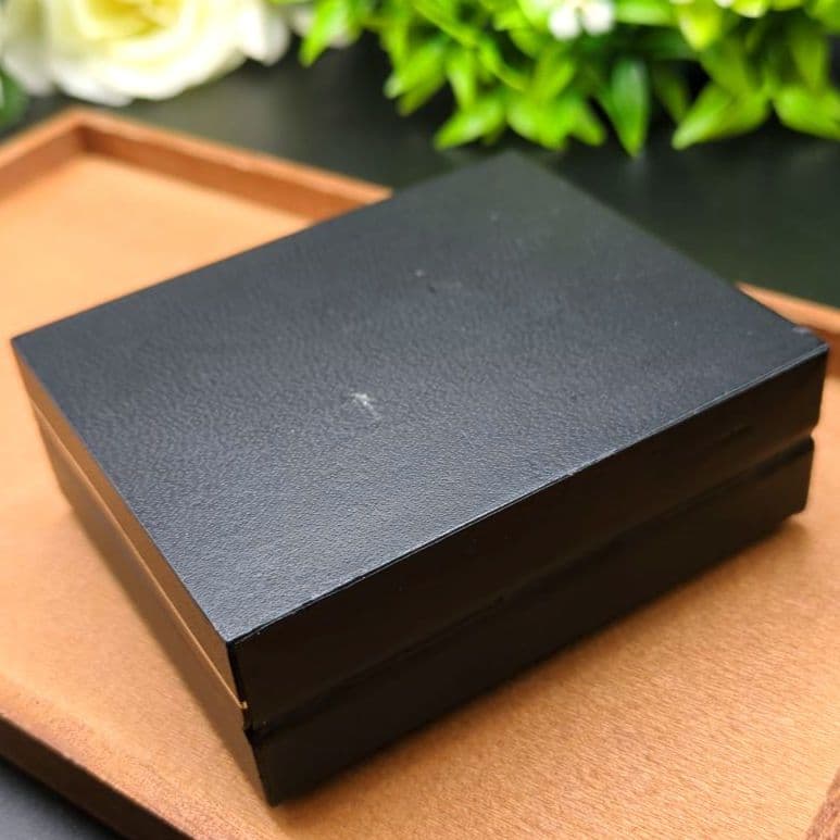 ヴィンテージ ジュエリーボックス ブラック 小物入れ 宝石箱 ベルベット