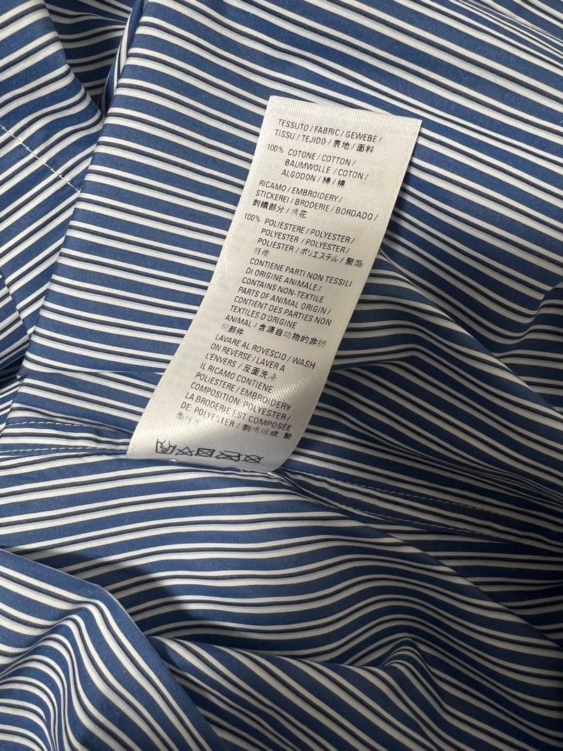 トップス BALENCIAGA oversized stripe shirt xxs