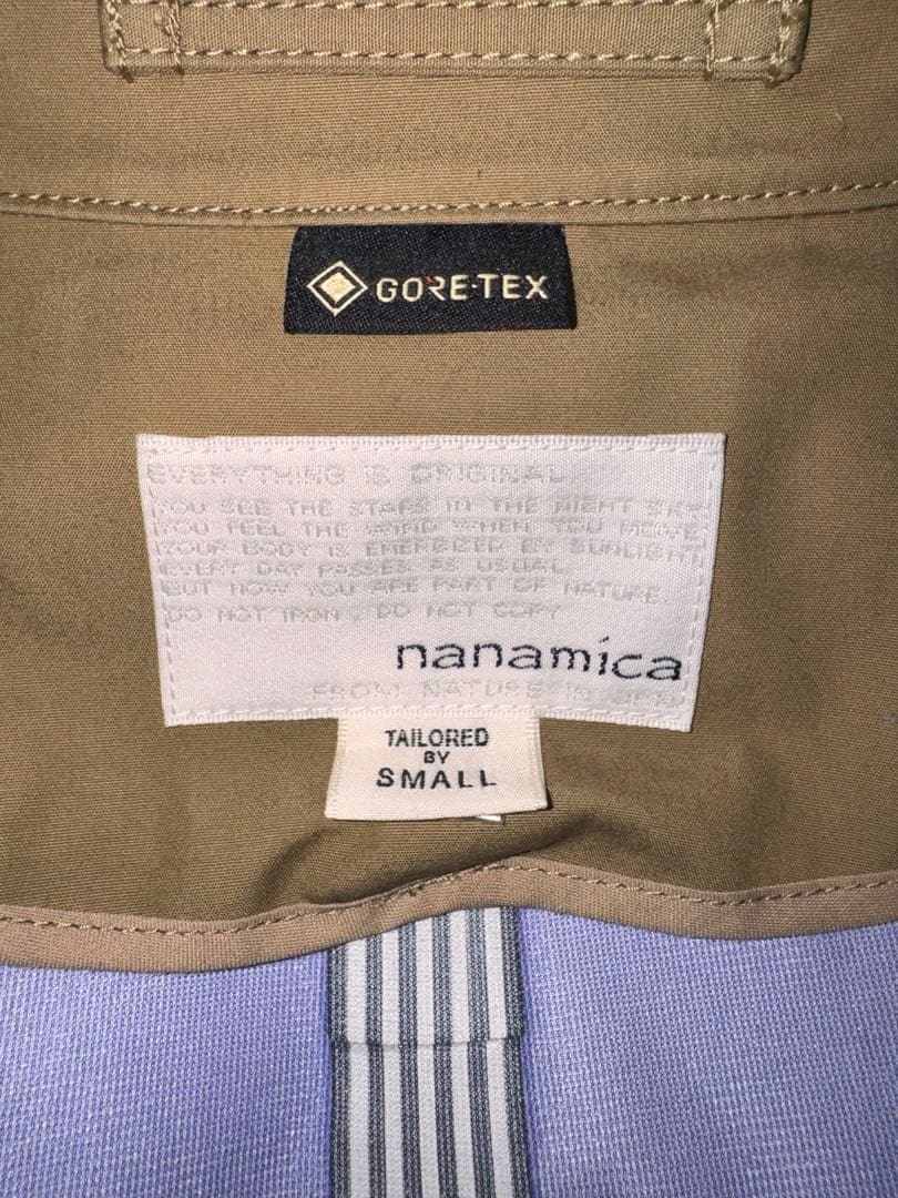 nanamica GORE-TEX Soutien Collar Coat【S】