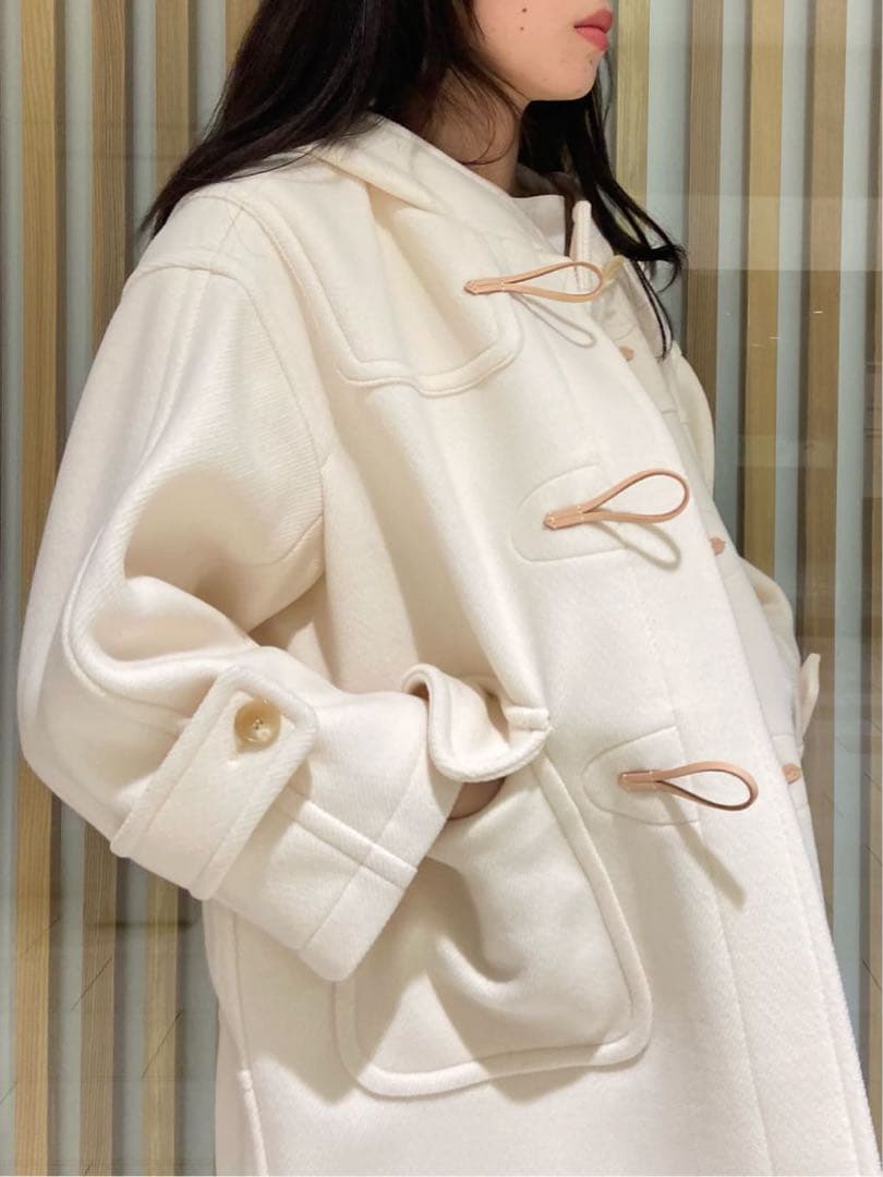 TOMORROWLAND フレンチパイルカット　ダッフルコート