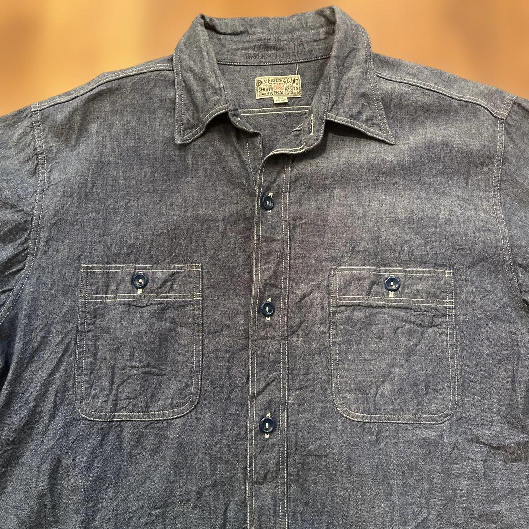 BUZZ RICKSON'S シャンブレーシャツ サイズL(16•1/2)