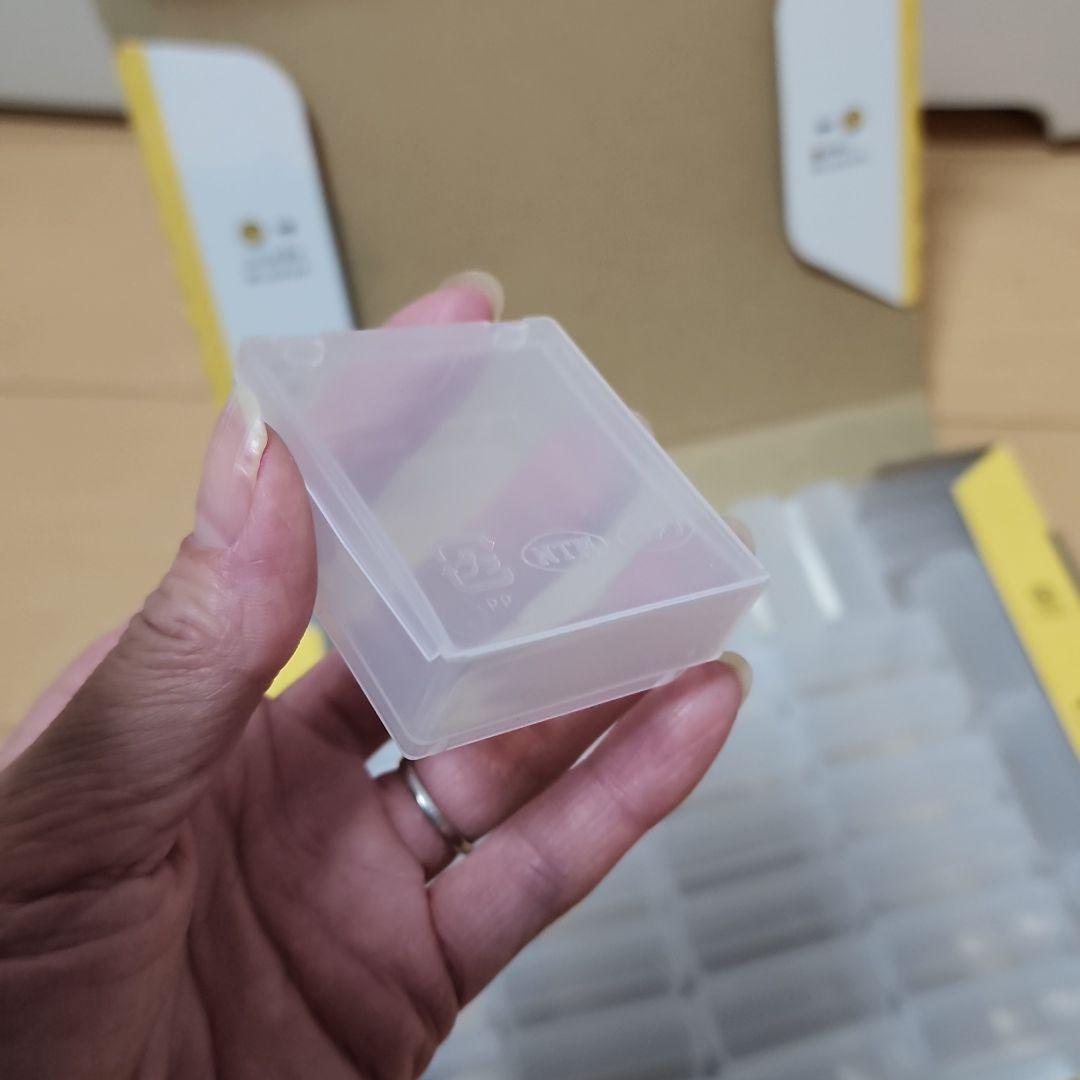 ニチフ端子ケース　40個　プラスチック製　小物入れ