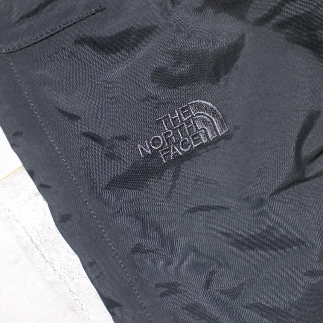 【極美品 高撥水】高耐久厚地 HYVENT【L】ノースフェイス スノーパンツ 黒