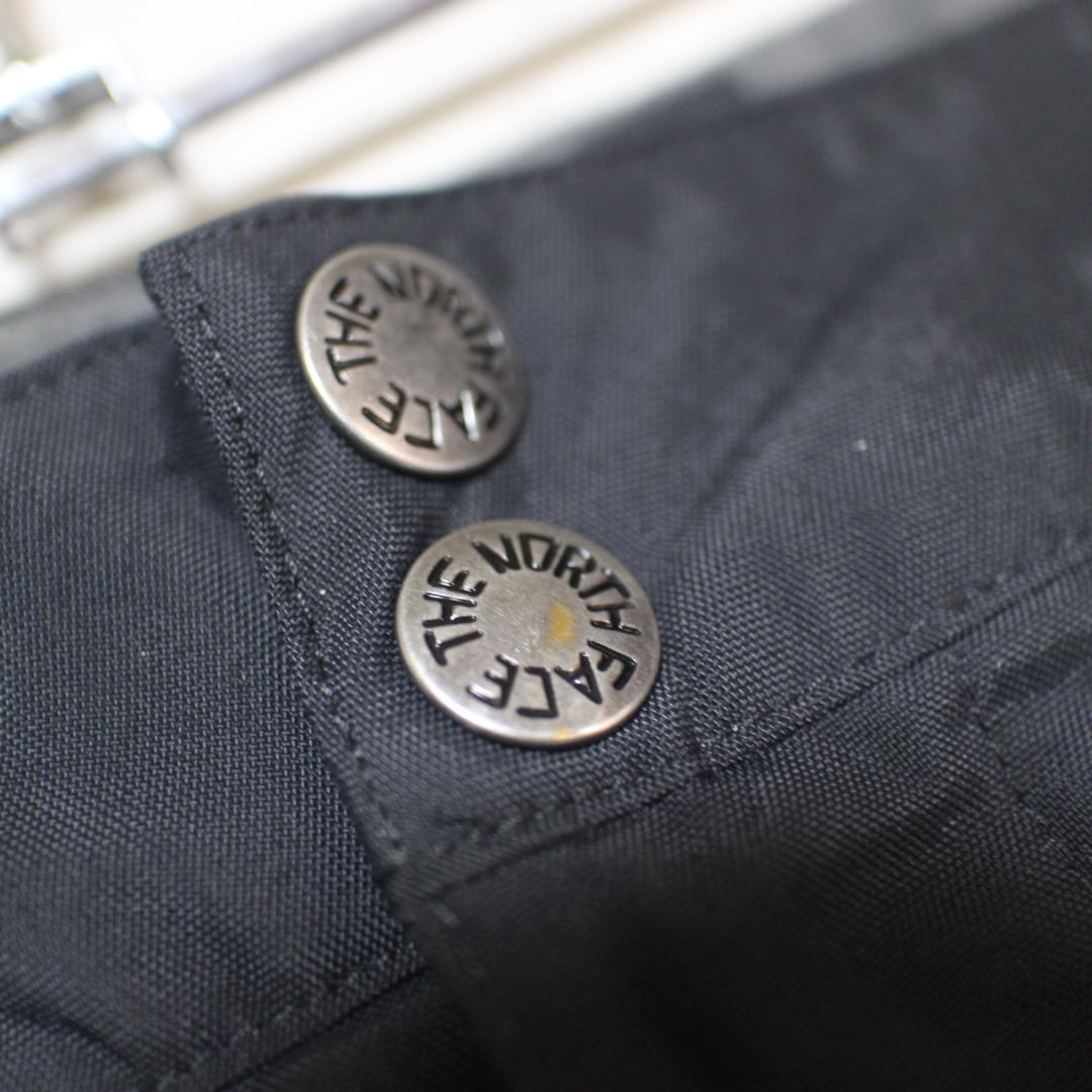 【極美品 高撥水】高耐久厚地 HYVENT【L】ノースフェイス スノーパンツ 黒