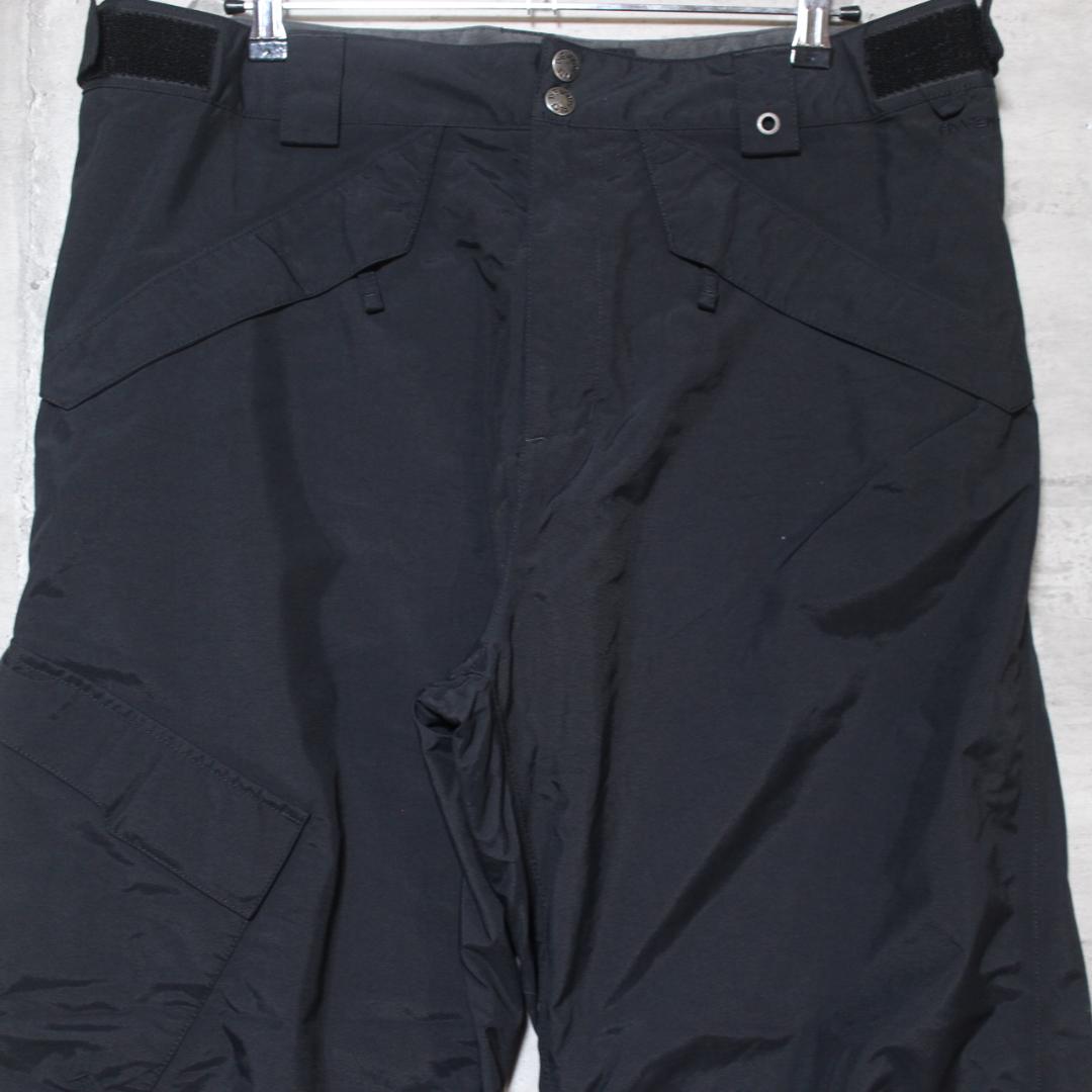 【極美品 高撥水】高耐久厚地 HYVENT【L】ノースフェイス スノーパンツ 黒