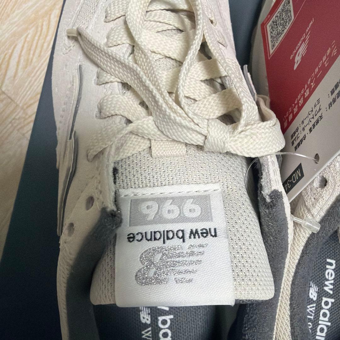 新品◎New Balance 996WL996DA2オフホワイトスニーカー