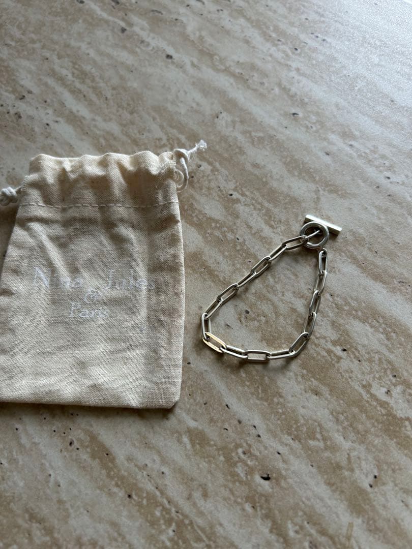 ニナエジュール Nana Jules レクタングルチェーン