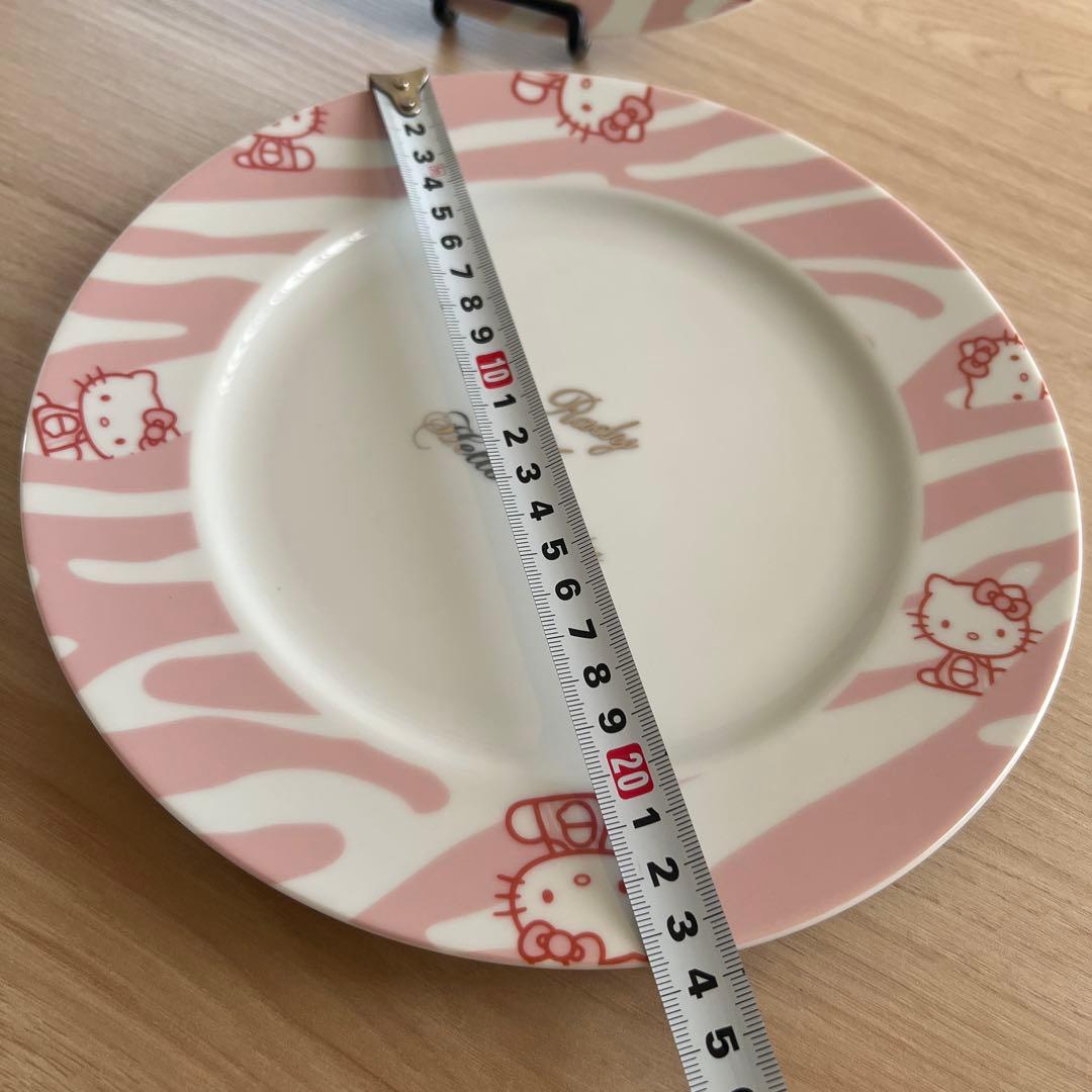 希少　激レア　入手困難　rady 大皿　ハローキティ　ゼブラ　キティちゃん