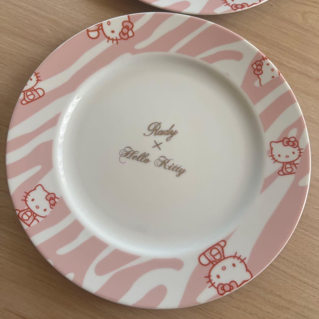 希少　激レア　入手困難　rady 大皿　ハローキティ　ゼブラ　キティちゃん