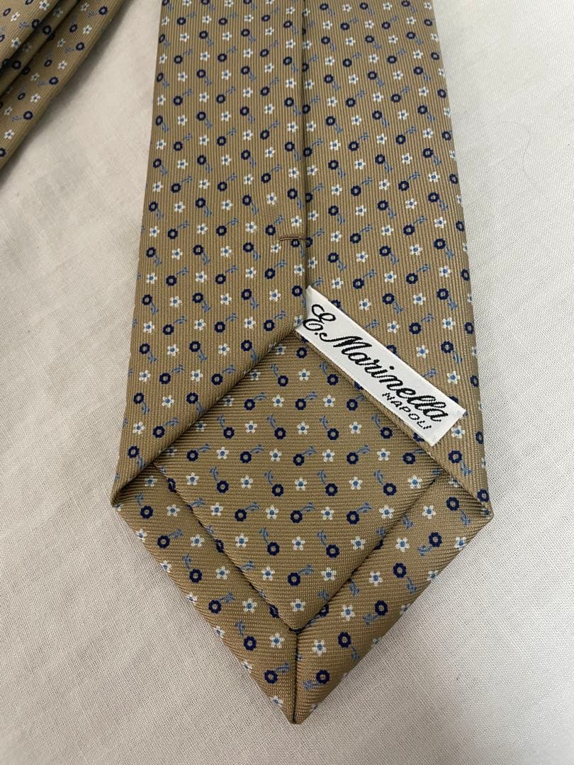 未使用　E.MARINELLA マリネッラ　ネクタイ　イタリア