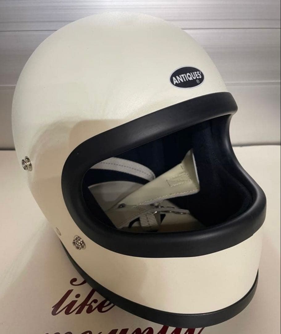 オーシャンビートルSTR 別注マットアイボリー Wストラップ白 Mサイズ