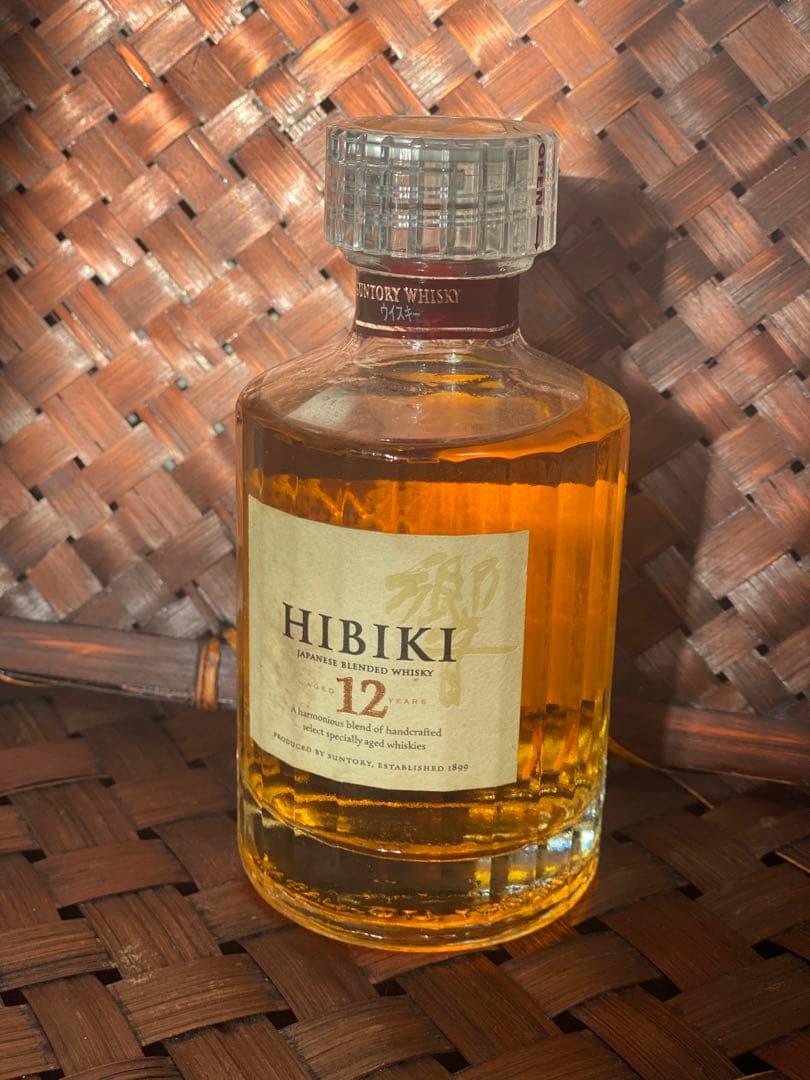 響　12年　サントリーウィスキー　180ml 新品未開封