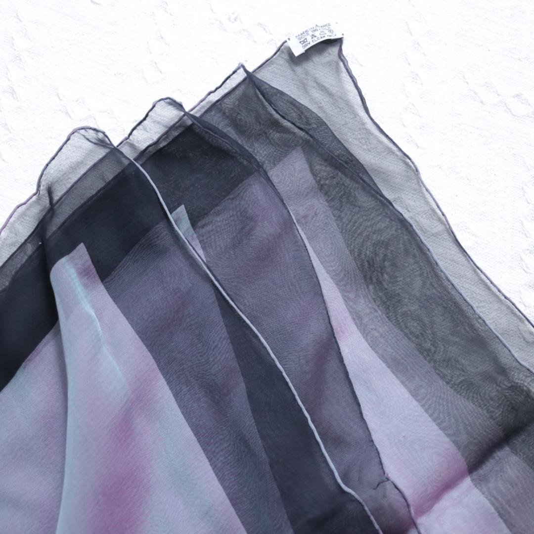 Hermes　エルメス　シルク　モスリン　140　スカーフ　バラ薔薇