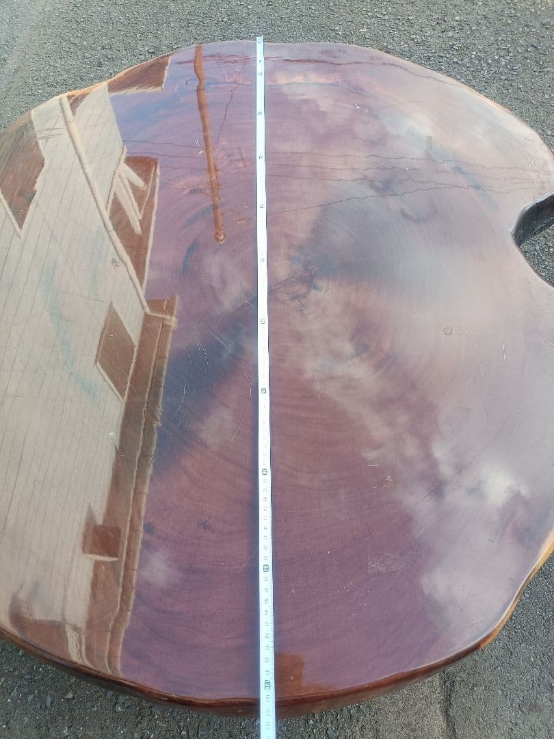 早い者勝ち　一枚板 ローテーブル　木製　高級　重厚