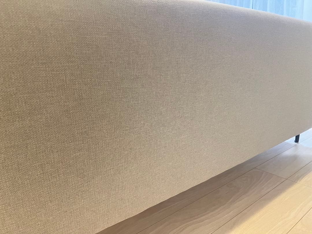 ニトリ　傷・汚れに強いファブリック 布張りソファ(MS01 NシールドAQ)