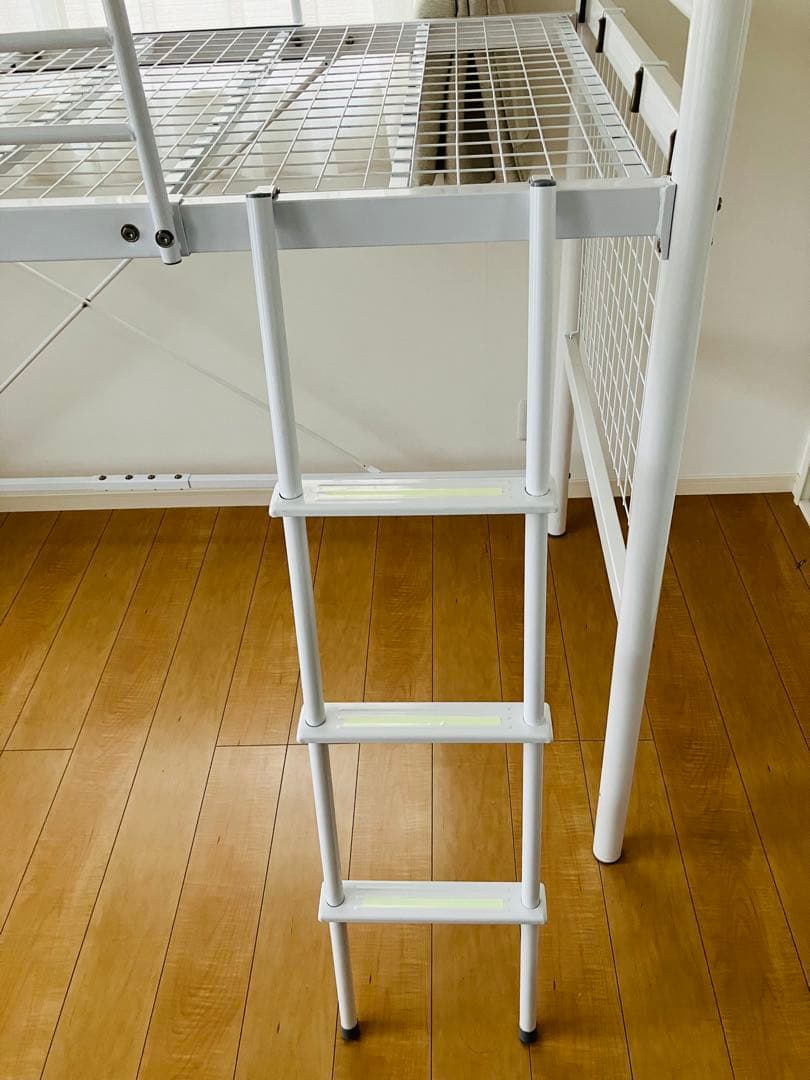 ハイベッド　ロフトベッド　コンセント付き