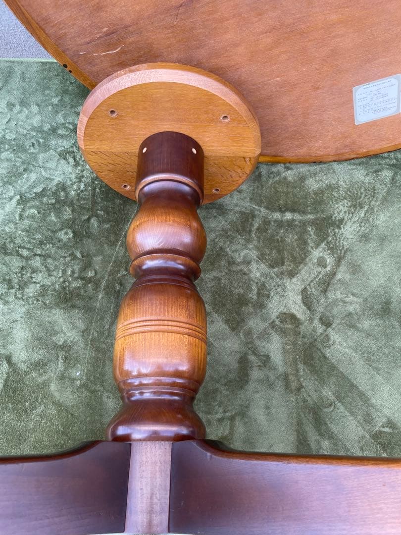 飛騨産業　キツツキマーク　コーヒーテーブル　円卓　ラウンドテーブル　RN