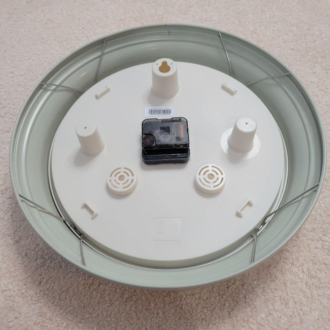 ローラアシュレイ 壁掛け時計 グレー 35cm