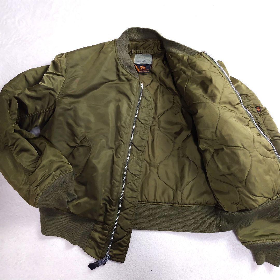 ✨超激レア90s ✨ALPHA　アルファ　MA-1　グランドクルー USA製 M