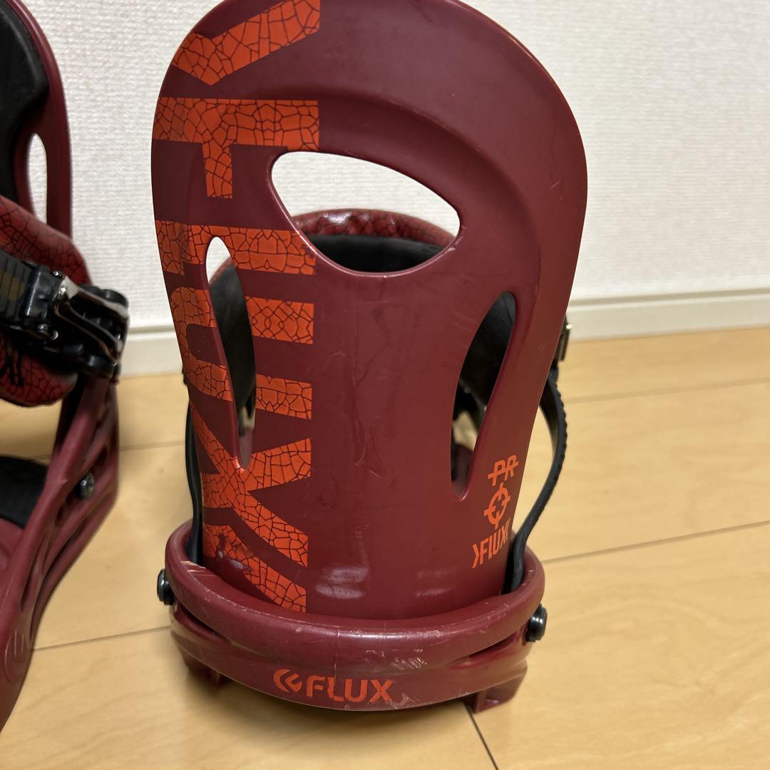 フラックス PR Mサイズ ビンディング スノーボード スノボー レッド　赤