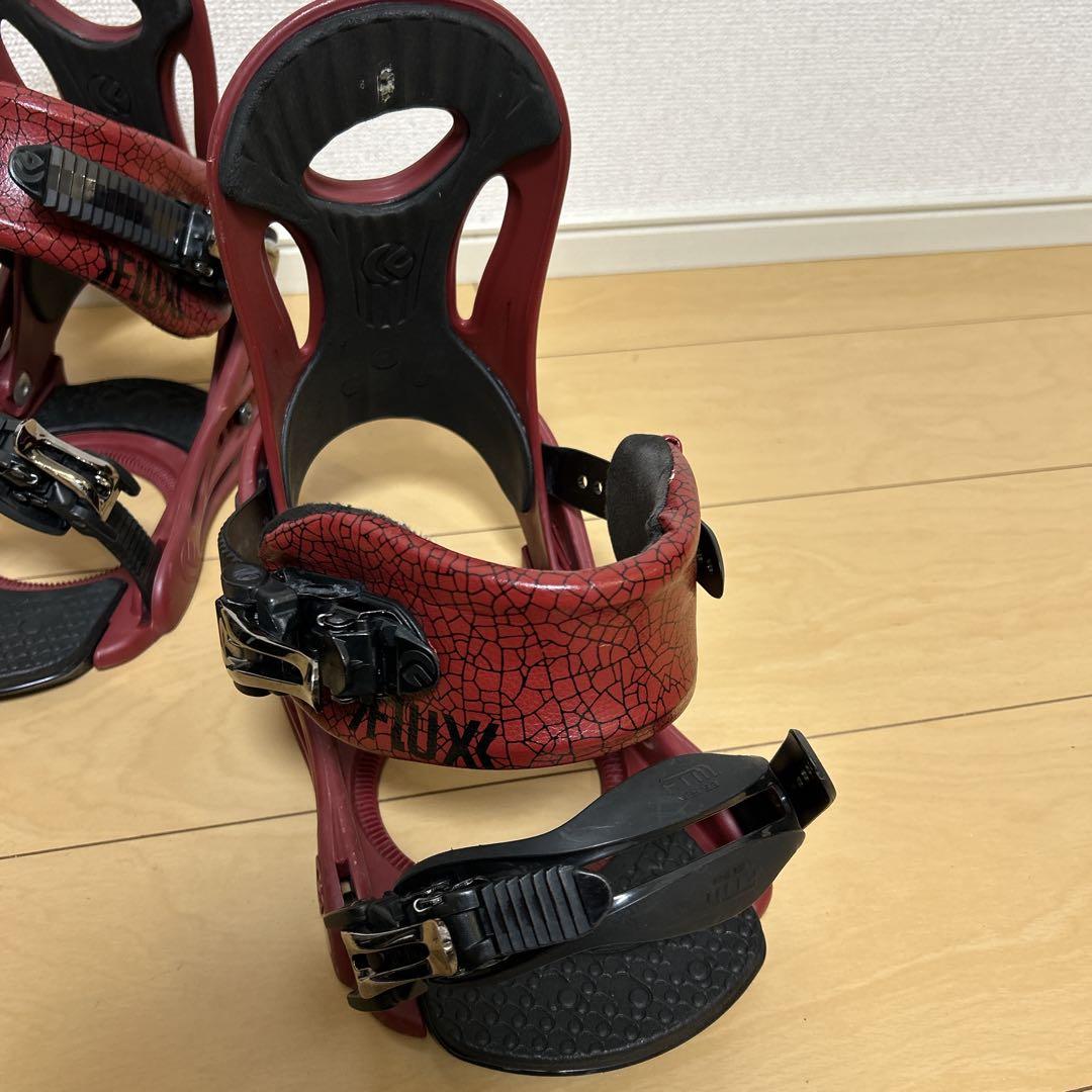 フラックス PR Mサイズ ビンディング スノーボード スノボー レッド　赤