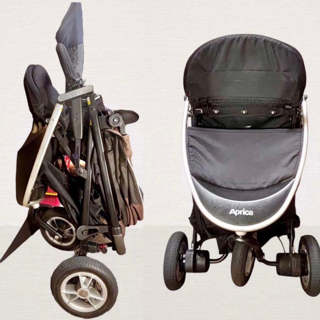 ✨美品✨ アップリカ スムーヴ 三輪 バギー 新生児〜