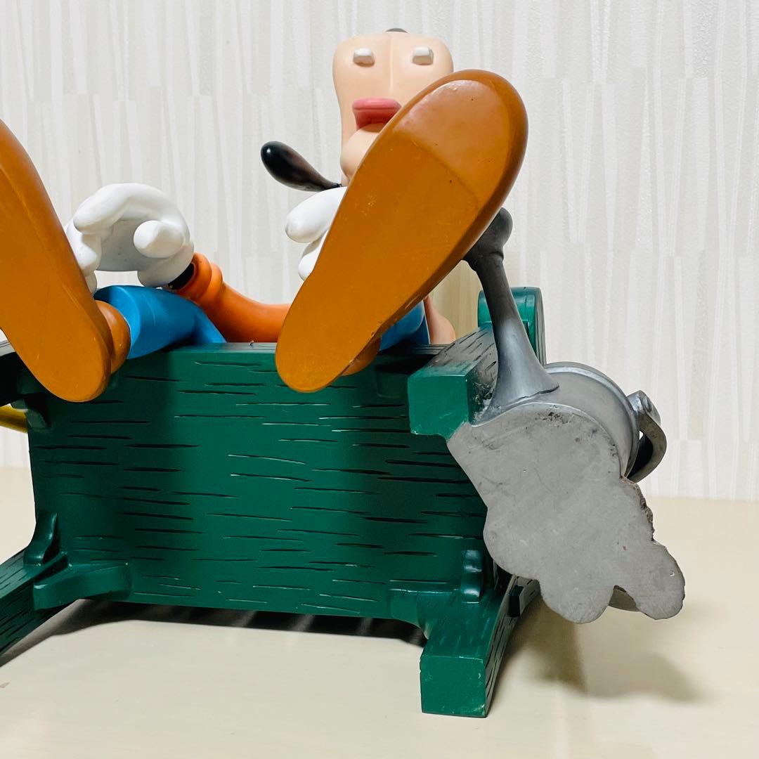 希少レア 大型 Rutten Disney グーフィー フィギュア 置物