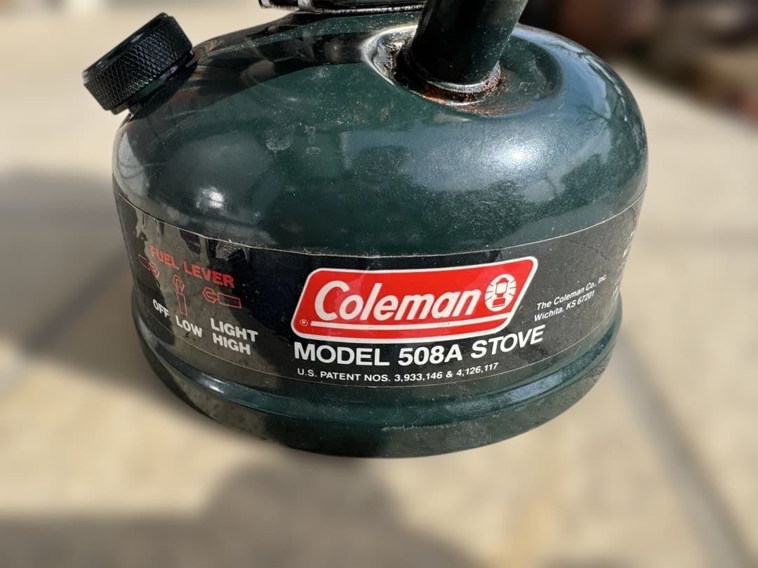 コールマンストーブ508