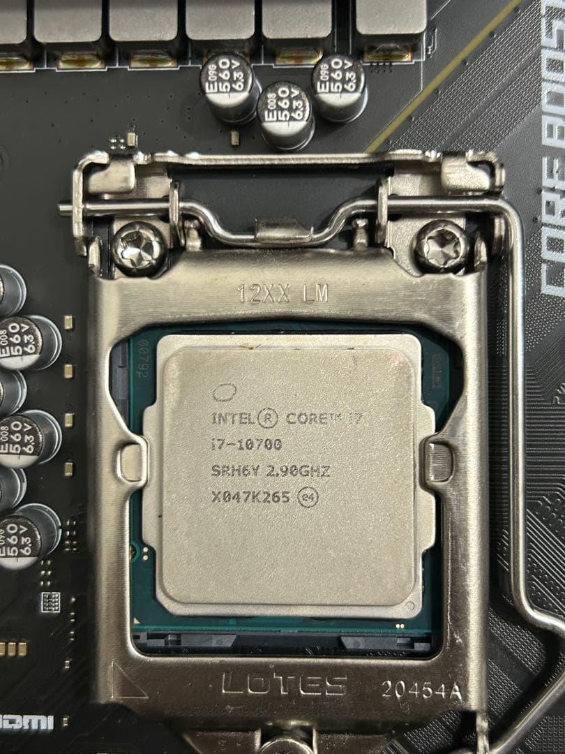 【vandiep】マザーボード Intel Core i7-10700