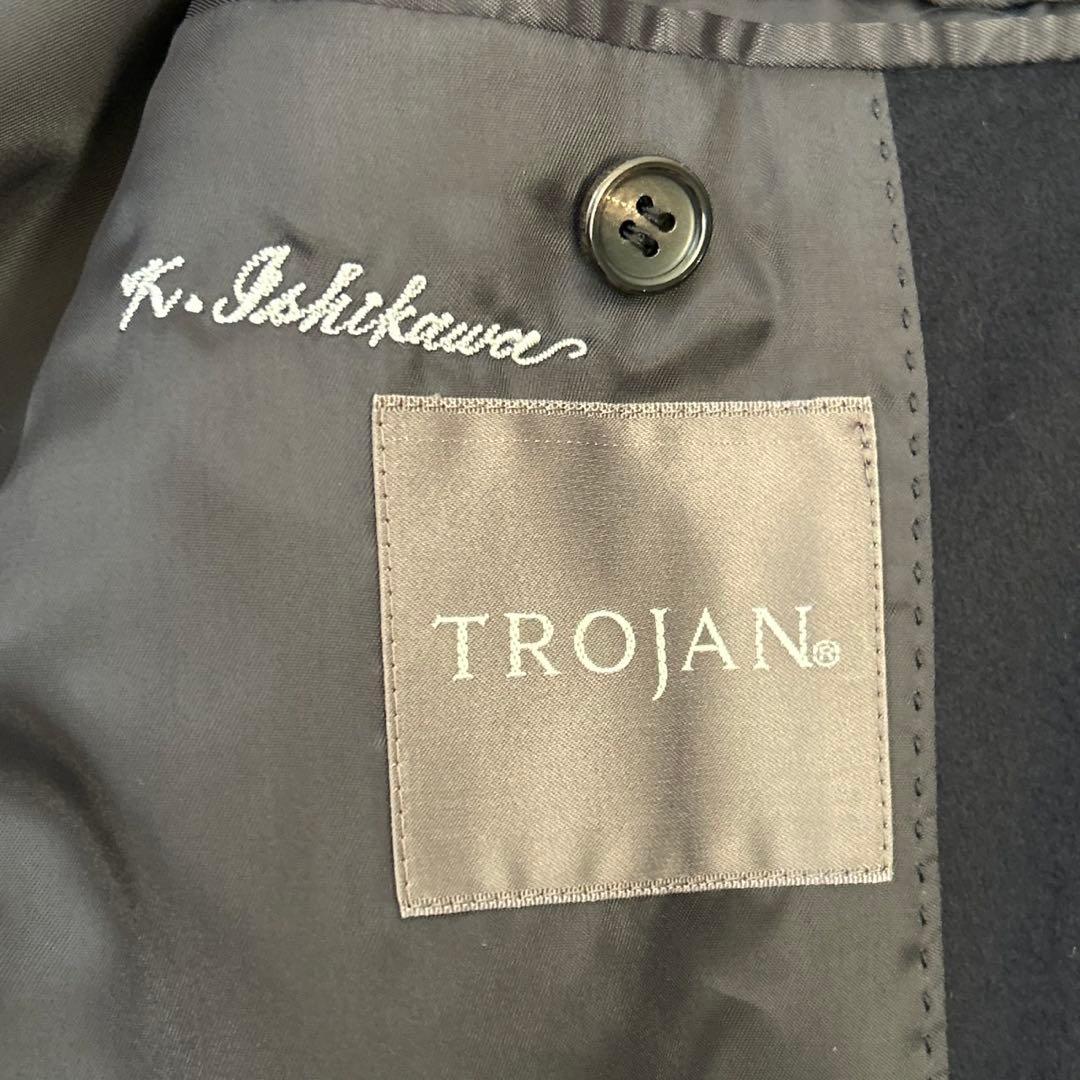 Loro Piana生地 TROJAN カシミヤ100% チェスターコート L