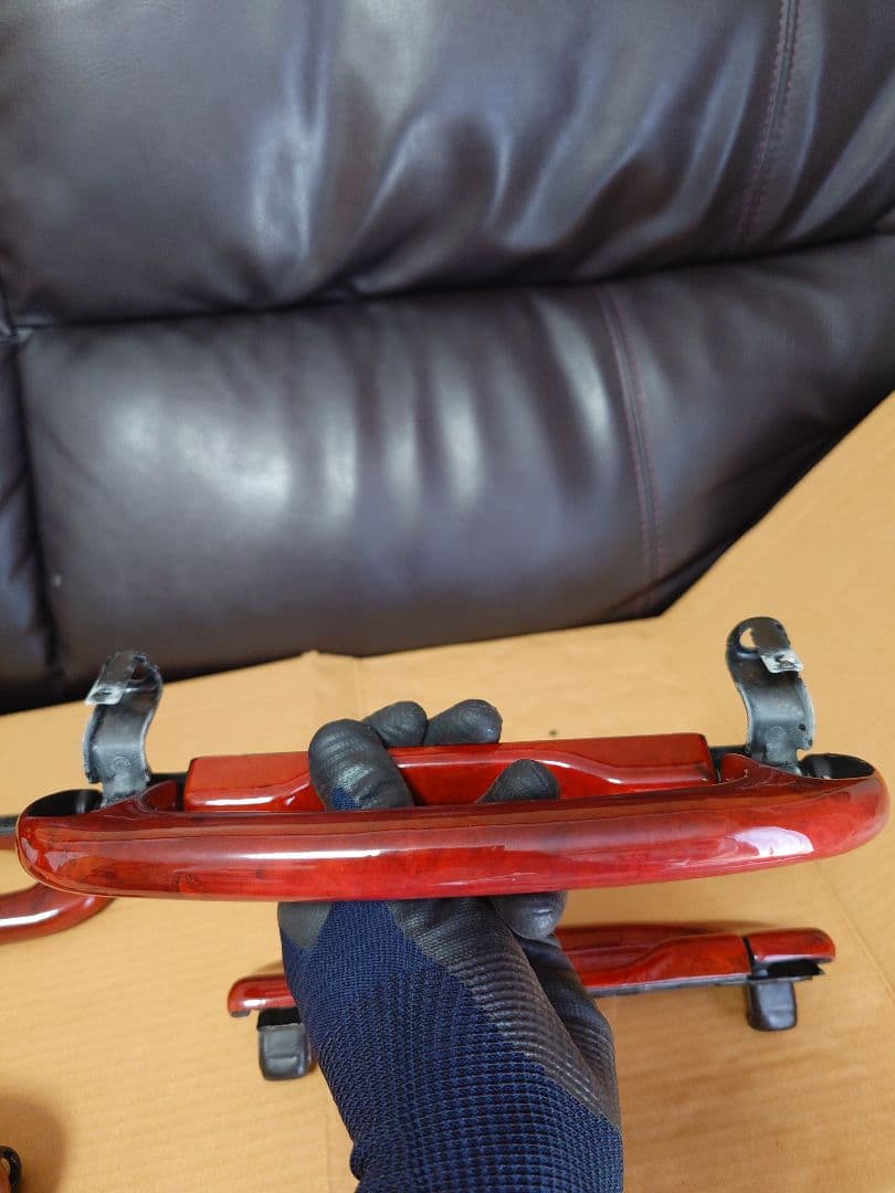 セルシオ30後期　木目調アシストグリップ