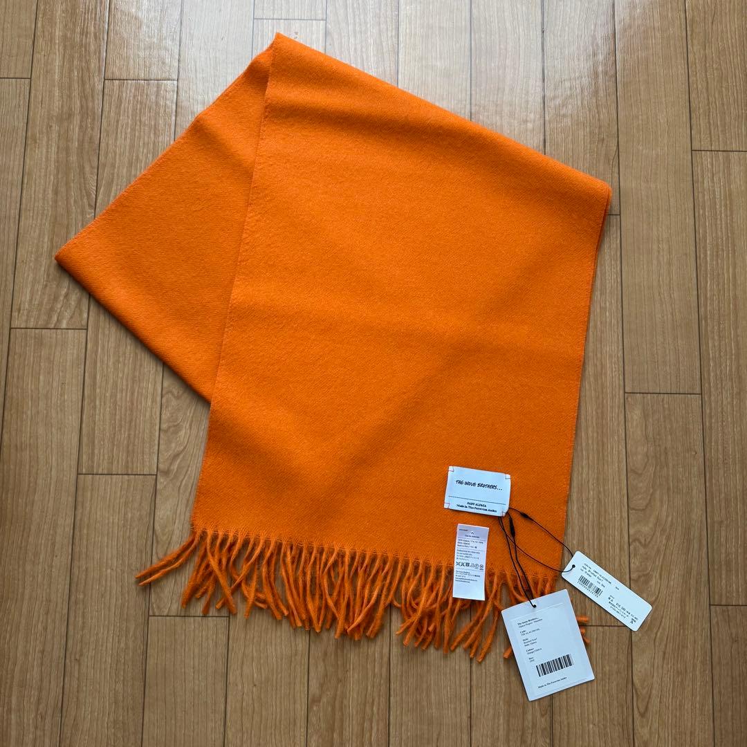 THE INOUE BROTHERS Brushed Scarf マフラー
