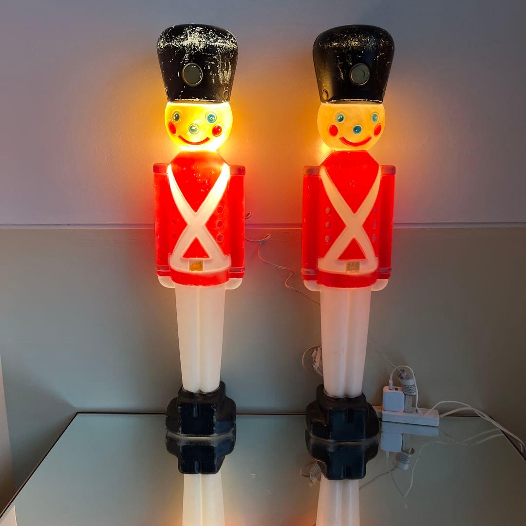 toy soldierおもちゃの兵隊 Xmas セットイルミネーションクリスマス