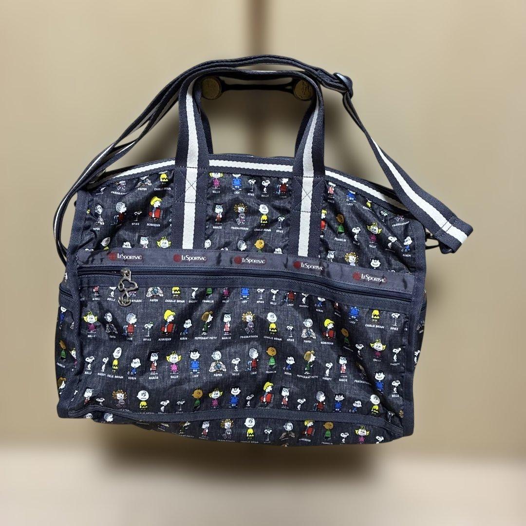 レスポートサック×スヌーピー　70周年　ミニボストンバッグ