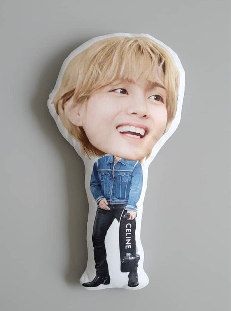 BTS Taehyung テヒョン テテ 2等身クッション 30cm