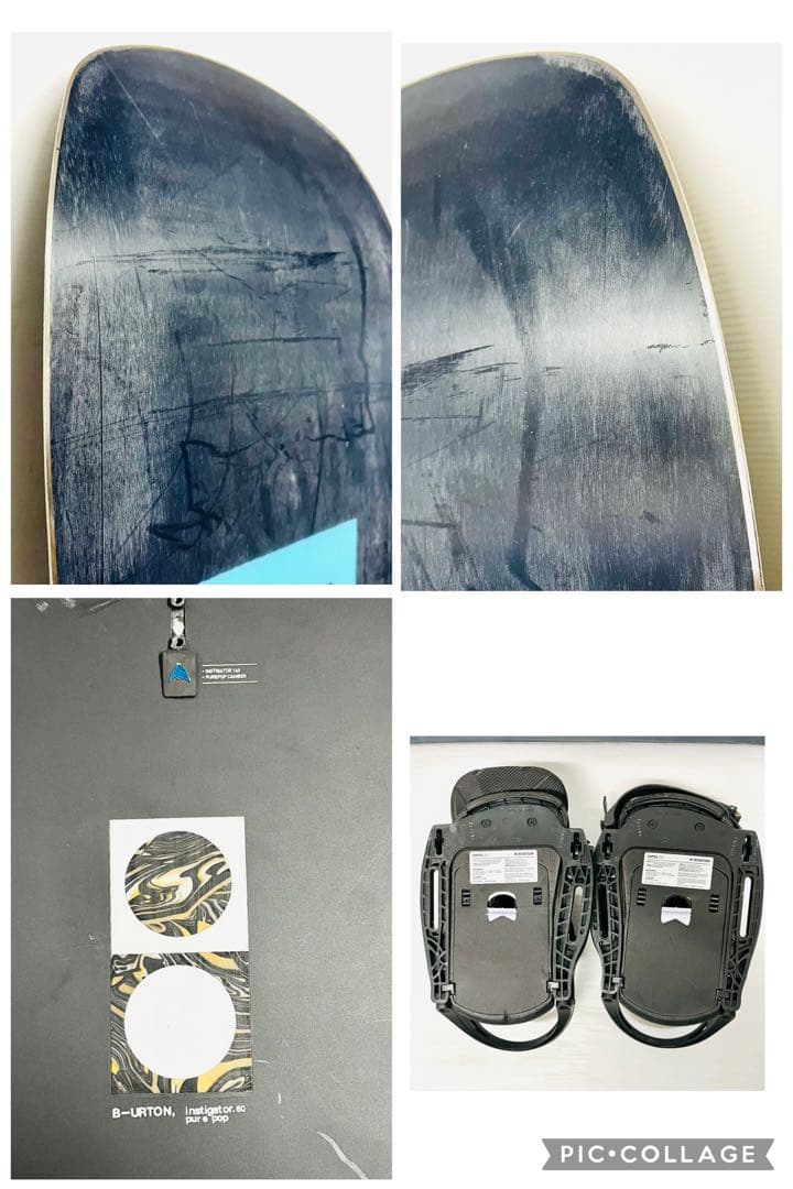 美品　2回使用　バートン　160cm Lサイズ　スノーボード　ボードセット　板