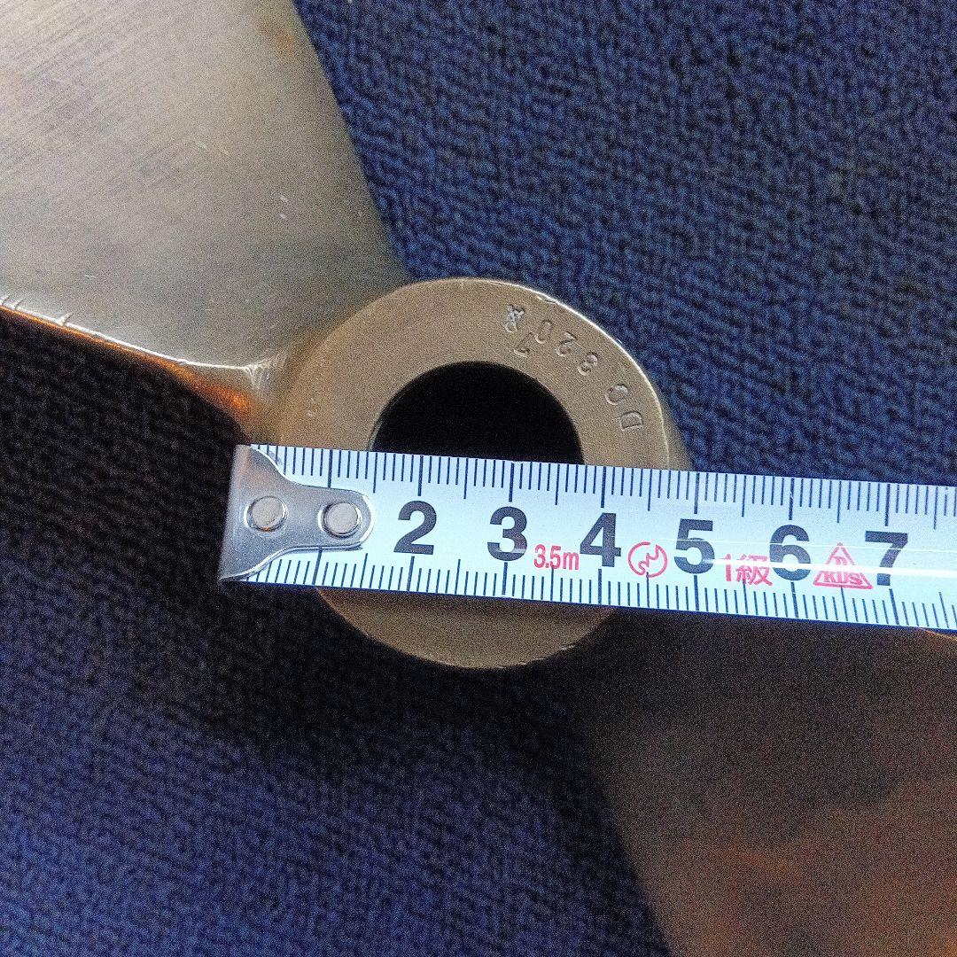 真鍮製プロペラ 約2.8ｋｇ　ボート　ヴィンテージ　置物　ディスプレイ