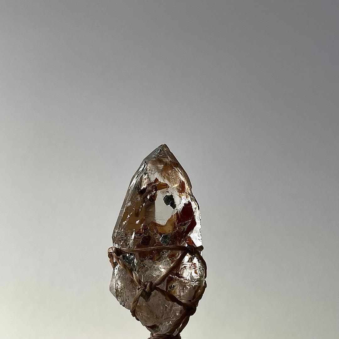 ヒマラヤ水晶 ガネッシュヒマール ＊ マクラメペンダント ネックレス 31