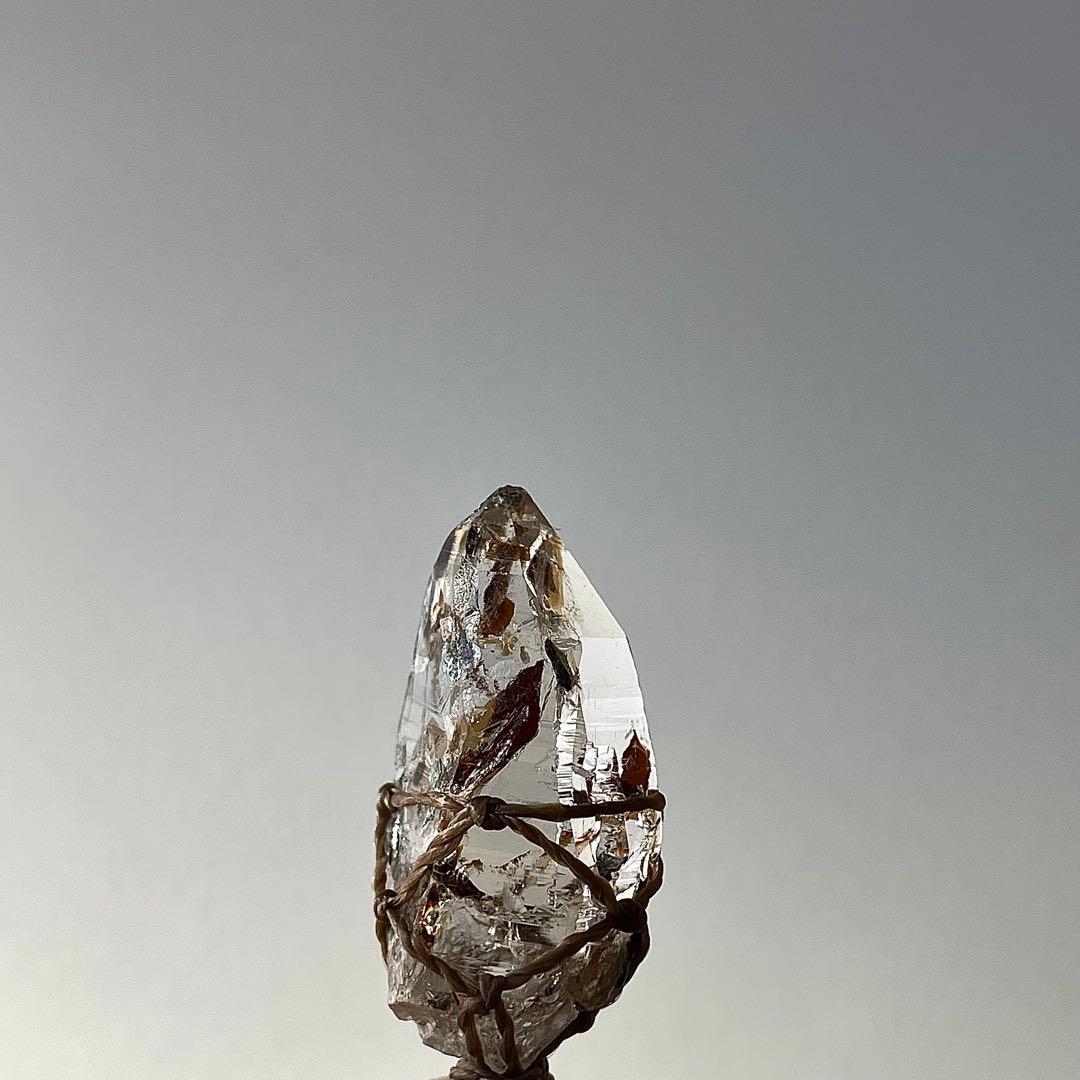 ヒマラヤ水晶 ガネッシュヒマール ＊ マクラメペンダント ネックレス 31