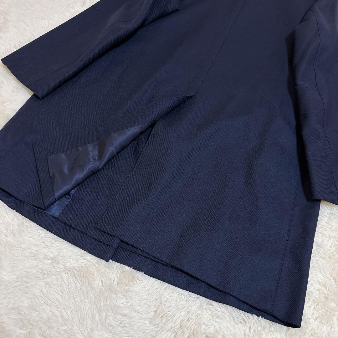 美品☆マッキントッシュロンドン ダンケルド ウール シルク ステンカラーコート